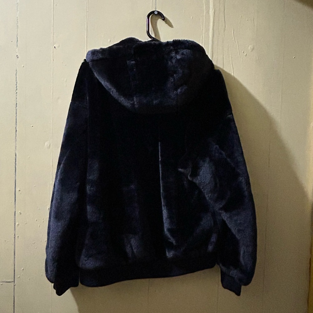 Faux Fur Bomber Jacket - Picture 2 of 2